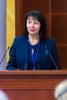 Dr. Simonné dr. Gombos Katalin, az NKE tanszékvezető professzora, <br>a Kúria tanácselnöke (A képek forrása: Legfőbb Ügyészség)